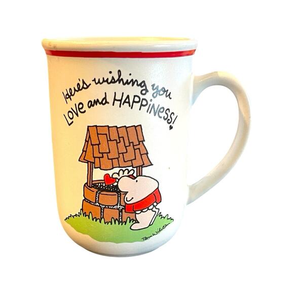 1981 Love Talk Ziggy Designer's Collection Stoneware Mug 8 fl oz Retro - Picture 1 of 5